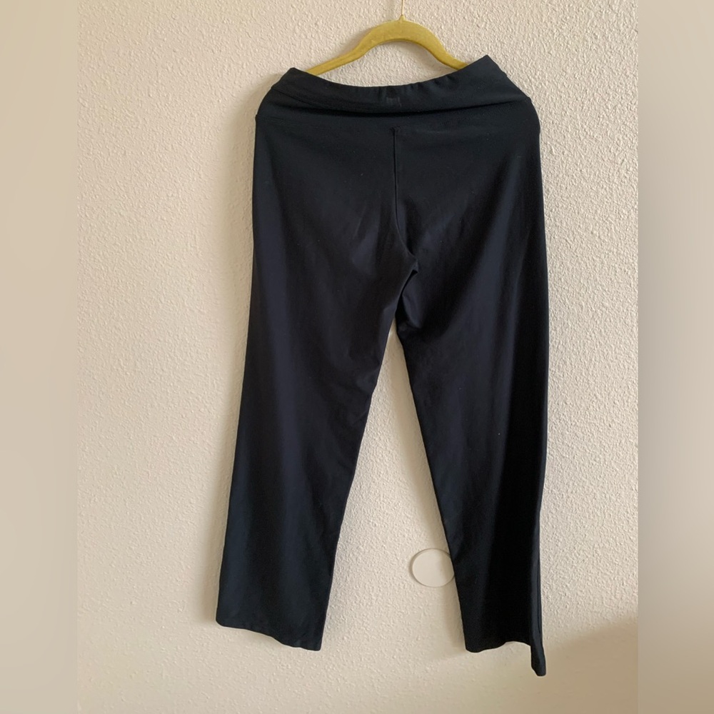 Lucy Women’s Black Elastic High Waist Wide Leg Pants 🌴